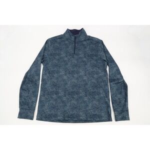 Southern Tide Mens Small Performance Bass Camo 1/4 Zip Pullover Camouflage